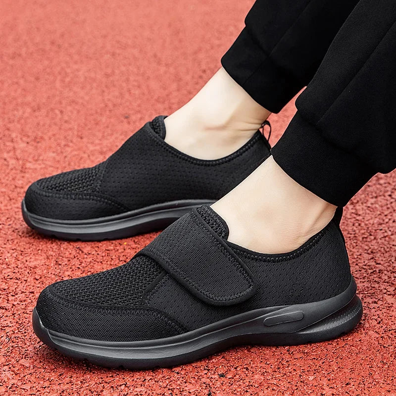 Women’s Wide-Fit Adjustable Walking Sneakers